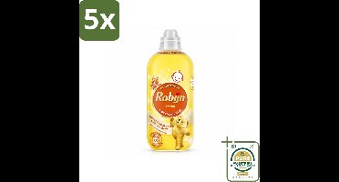 5 x Robijn – Wasverzachter – Zwitsal – 1,1 L - Wasstrips - Wasverzachter Zwitsal - Wasverzachter - Wasverzachter Zwitsal 55 Wasbeurten - Wasverzachter Zwitsal 1.1 L - Wasverzachter Zwitsal 1100 Ml
