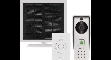 EMOS GoSmart Draadloze IP-09D videodeurbel op batterijen voor thuisgebruik, met wifi, H4030
