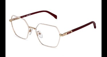 Zadig&voltaire VZV534 Oro rose' c/parti avorio lucido 52/18/140 WOMAN Brilmonturen