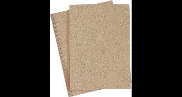 Creotime Papier 21 X 29,7 Cm 20 Stuks 70 G Bruin