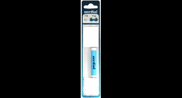 Cordial - Schoenveters - cognac - dun rond fijn geweven - veterlengte 90 cm 5-7 gaatjes