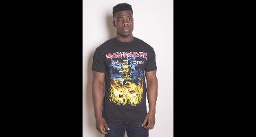 Iron Maiden - Holy Smoke Heren T-shirt - L - Zwart