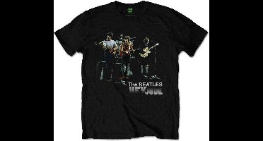 The Beatles - Hey Jude Version 2 Heren T-shirt - 2XL - Zwart