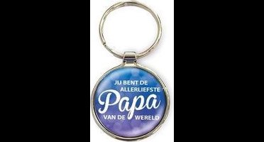 Miko - Sleutelhanger - Allerliefste papa - Rond