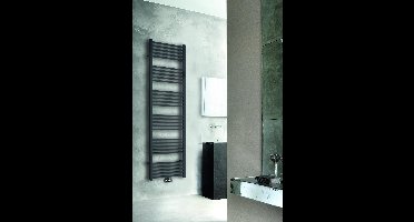 Wiesbaden Tower Radiator 182 x 60 cm. - Mat Zwart