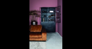 PTMD - Kast Elina - Zwart - 120x40x211cm