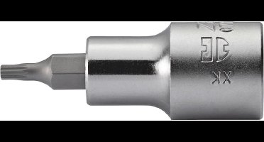 Wurth - 1/2 inch dopsleutel veeltand kort - 1/2 inch dopsleutel-inzetstuk Drievoudig vierkant, kort Aansluiting XZN Soort aandrijving Binnenvierkant