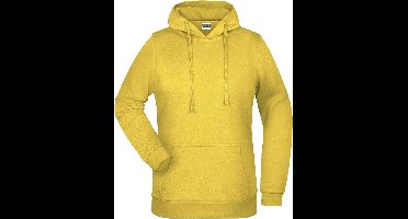 James And Nicholson Vrouwen/dames Basic Hoodie (Geel)