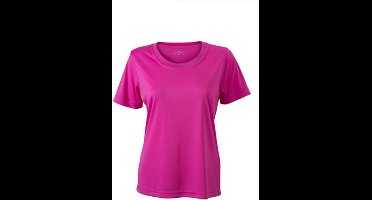 James and Nicholson Vrouwen/dames Actieve Tee (Roze)