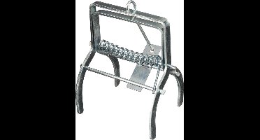 1x Mollenvallen/mollenklemmen 14 cm - Ongediertebestrijding/ongediertewering tegen woelratten en mollen