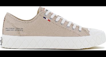 PALLADIUM Palla ACE CVS - Heren Sneakers Schoenen Canvas Beige 77014-278-M , Maat: EU 45 UK 10.5