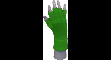 Vingerloze handschoen groen