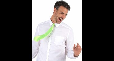 Vegaoo - Groene stropdas voor volwassenen