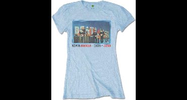 The Beatles - Nippon Budokan Dames T-shirt - XXL - Blauw