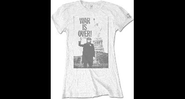 John Lennon - Liberty Lady Dames Tshirt - S - Wit
