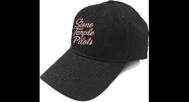 Stone Temple Pilots - Scroll Logo Baseball pet - Zwart