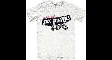 Sex Pistols - Filthy Lucre Japan Heren T-shirt - 2XL - Wit