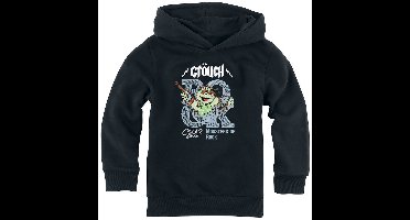 Sesame Street Oscar- Monster of Rock Unisex Trui met capuchon - zwart - 164