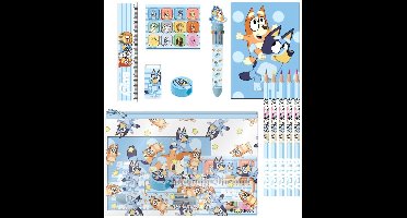 Bluey briefpapier set
