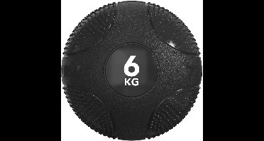 Tunturi Platinum slam ball - 6kg - Zwart