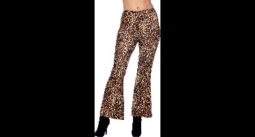 Hippiebroek Panter Dames - Maat 46/48