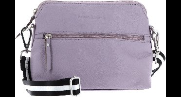 bruno banani Leren Schoudertas Crossbody Bag Lilac Paars
