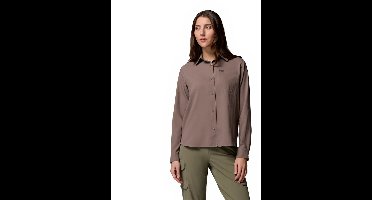 Columbia Silver Ridge™ Utility Ii T-shirt Met Lange Mouwen Bruin XS Vrouw