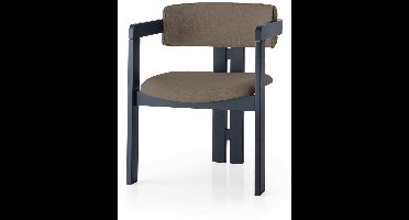 Skye Decor, Stoel, CO - 025, Hout, Zwart & Bruin, 58 x 49 x 76 cm