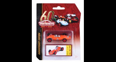 Majorette 60 Jaar Special: Eerste Model Raceauto Oranje 1:64 Metaal