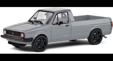 VW Caddy Mk 1 pick up '82, grijs - solido 1:43