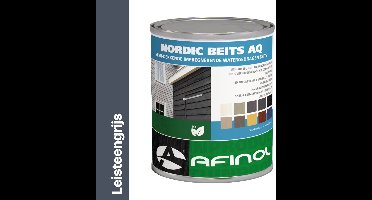 Nordic beits AQ - houtbeits voor buiten - 750 ml - Leisteengrijs
