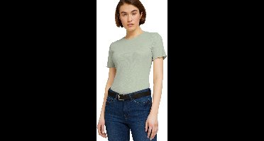 Tom Tailor Denim - TTDOLLY Suède leren riem met vierkante gesp - Maat 90 - black uni