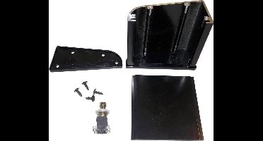 Cliff CL2108C Voetschakelaar 250 V/AC 2 A 1 pedaal Bouwpakket, Bedieningsknop gewelfd 2x wisselcontact 1 stuk(s)