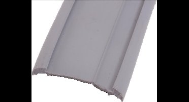 Hoeklijstrubber met Kitstrip 20x11mm 45m grijs