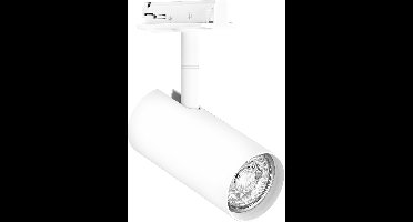 LEDVANCE TRACKLIGHT Schienensystem-Leuchtenkopf, weiß, mit GU10-Sockel, kann mit einfacher oder smarter Lampe bestückt werden, smart, WiFi, Loft-artiges Design, Schutzklasse IP20