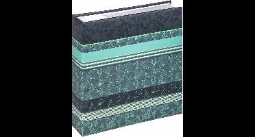 Walther Design ME-358-L insteekalbum PHELINE blauw memo slip-in voor 200 foto's