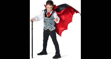Dracula Kostuum Jongens - Halloween Kleding Kind - Dracula Pak - Maat 98/104