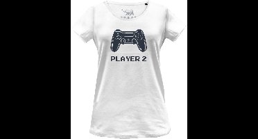 Gaming - Player 2 Woman T-Shirt White - L