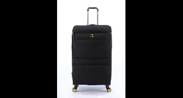 National Geographic Zachte Koffer / Trolley / Reiskoffer - 71 cm (Large) - Passage - Zwart - Zwart / Large