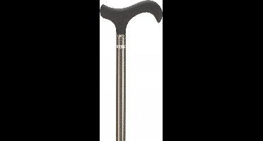 Carbon wandelstok - met soft Derby handvat