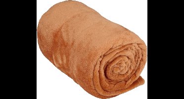 Arti Casa Fleece Deken 150 x 200 cm - Plaid - Super Zacht - Oranje