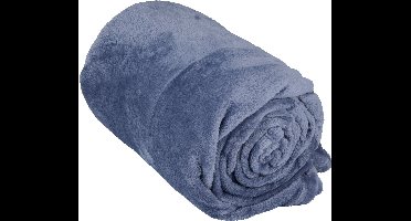 Arti Casa Fleece Deken 150 x 200 cm - Plaid - Super Zacht - Blauw