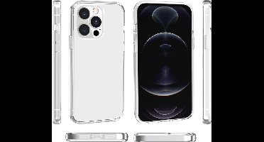 Hoesje Geschikt voor Apple iPhone 15 pro max silicone back cover/Transparant hoesje
