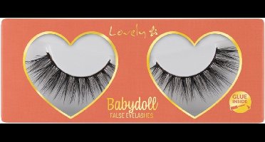 Babydoll valse wimpers valse wimpers op een strip
