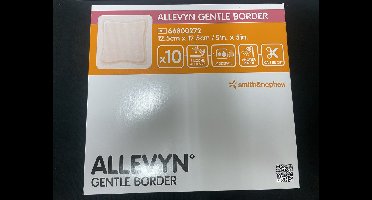 Allevyn Gentle Border Ster 12,5x12,5cm 10 66800272