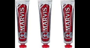 Marvis Tandpasta Cinnamon Mint | 3 x 85 ml