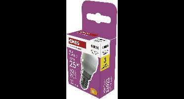 EMOS LED-lamp voor de koelkast ST26 / E14 / 2,3 W (25 W) / 255 lm / neutraal wit, Z6923