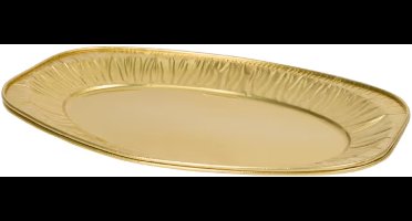2 Stuks Dumil Serveerschalen 35 x 24 cm - Goud