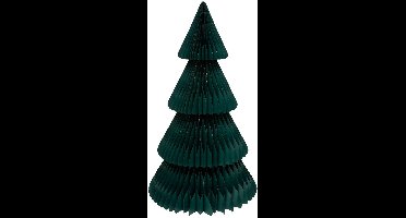 Groene Shapu-kerstboom van papier, hoogte 180 cm