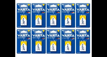 Varta Energy Alkaline Batterijen 9 Volt - 10 stuks